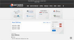 Desktop Screenshot of antares.net.br