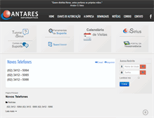 Tablet Screenshot of antares.net.br