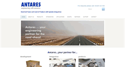 Desktop Screenshot of antares.co.uk