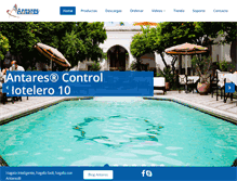Tablet Screenshot of antares.co