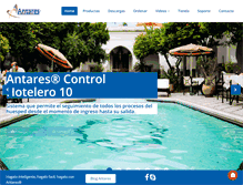 Tablet Screenshot of antares.com.co
